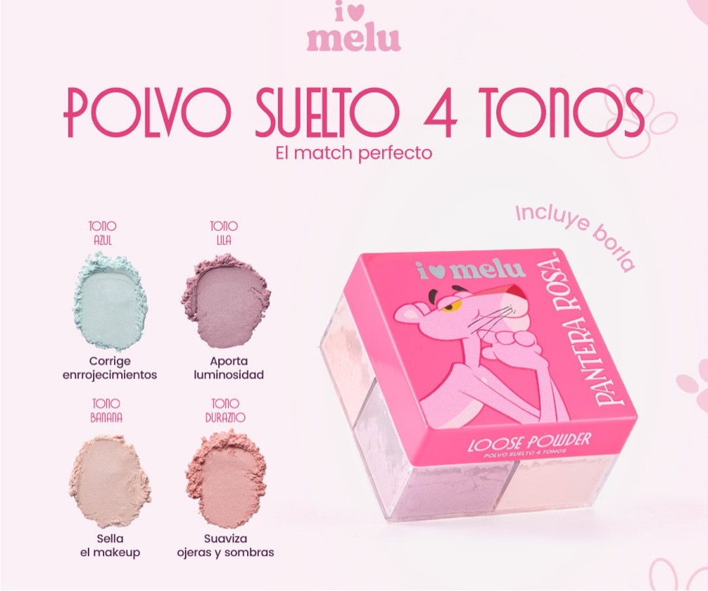 Polvo Traslúcido Pantera Rosa vista 3