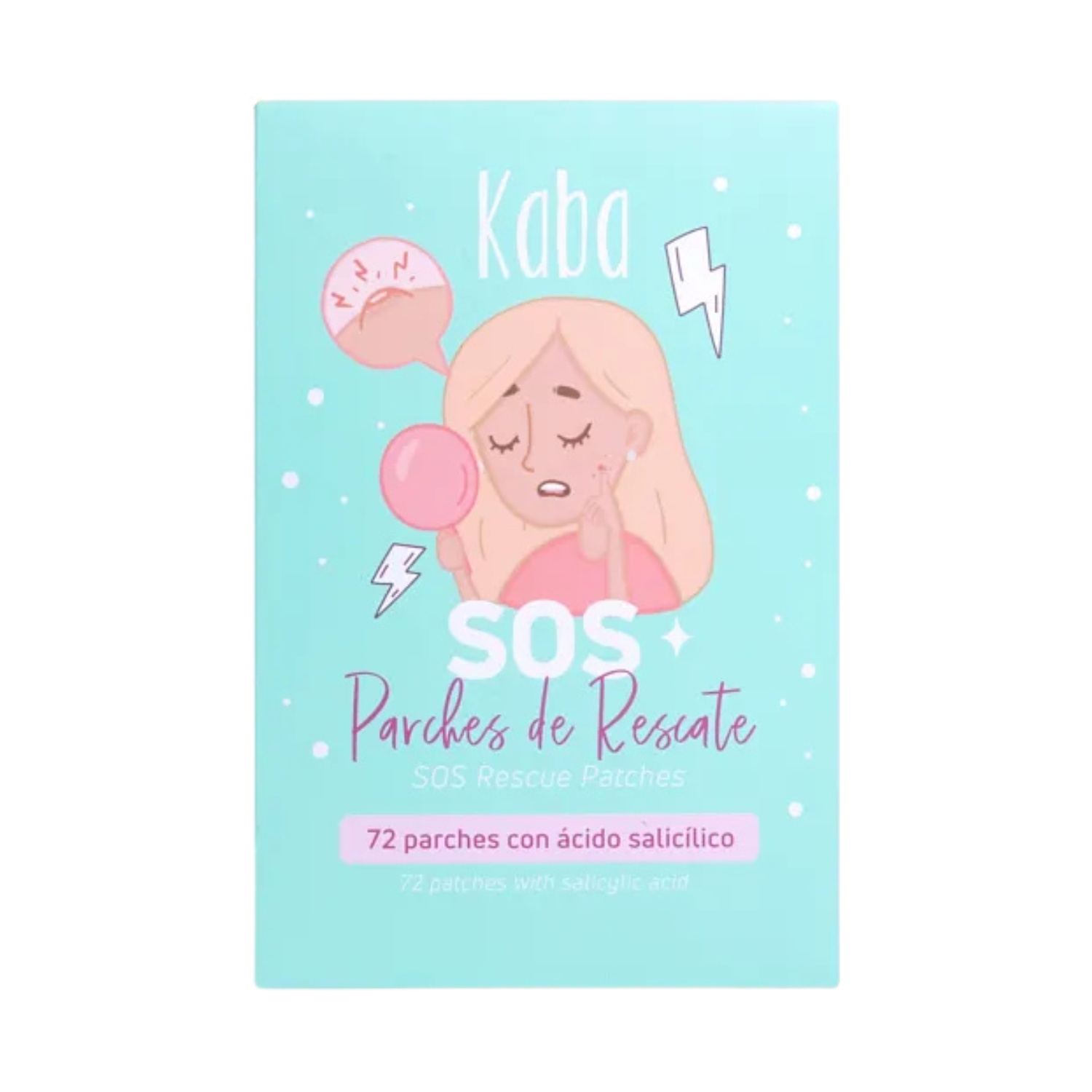 72 Parches Antiacné Kaba