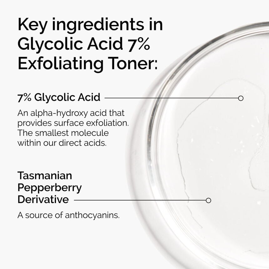 Tónico Exfoliante Glycolic Acid 7 % vista 3